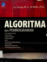 ALGORITMA dan PEMROGRAMAN