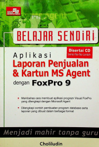BELAJAR SENDIRI: Aplikasi Laporan Penjualan & Kartun MS Agent dengan FoxPro 9