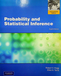 Probability And Statistical Inference, Eighth Edition