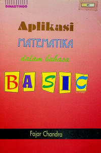 Aplikasi MATEMATIKA dalam bahasa BASIC