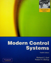 Modern Control Systems, Twelth Edition