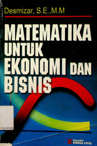 MATEMATIKA UNTUK EKONOMI DAN BISNIS