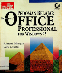 PEDOMAN BELAJAR MICROSOFT OFFICE PROFESSIONAL FOR WINDOWS 95