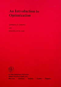 An Introduction to Optimization