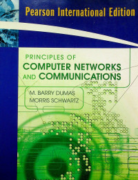 PRINCIPLES OF COMPUTER NETWORKS AND COMMUNICATIONS