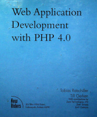 Web Application Development with PHP 4.0