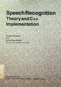 Speech Recognition :  Theory and C++ Implementation