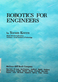 ROBOTICS FOR ENGINEERS