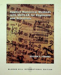 Applied Numerical Methods with MATLAB for Engineeris and Scientists