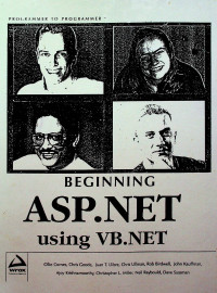 BEGINNING ASP.NET using VB.NET