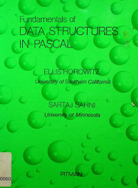 Fundamentals of DATA STRUKTURES IN PASCAL