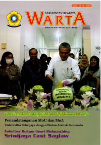 WARTA:UNIVERSITAS SRIWIJAYA: Edisi 113 Vol.XXVIII Desember 2023