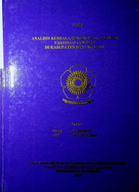 ANALISIS KENDALA PEMENUHAN CAKUPAN VAKSINASI COVID-19 DI KABUPATEN BATANG HARI.