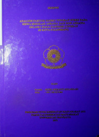 ANALISIS FAKTOR RISIKO TINGKAT STRES PADA SISWA SEKOLAH ASRAMA DAN NON ASRAMA SELAMA MASA PANDEMI COVID-19 DI KOTA PALEMBANG