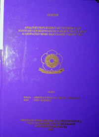 ANALISIS IMPLEMENTASI HIGIENE DAN SANITASI LINGKUNGAN DI PASAR SUNGAI LILIN KABUPATEN MUSI BANYUASIN TAHUN 2O22