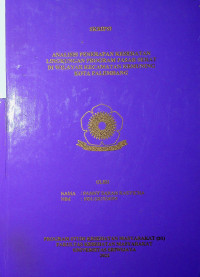 ANALISIS PENERAPAN KESEHATAN LINGKUNGAN PROGRAM PASAR SEHAT DI WILAYAH KECAMATAN KEMUNING KOTA PALEMBANG