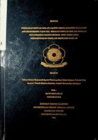 PENGUJIAN MINYAK KELAPA SAWIT RBDPO (REFINED BLEACHED AND DEODORIZED PALM OIL) SEBAGAI MINYAK ISOLASI DENGAN PENAMBAHAN NANOPARTIKEL ZINK OXIDE (ZNO) MENGGUNAKAN SIMULASI SIMULINK MATLAB