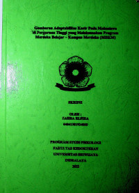 GAMBARAN ADAPTABILITAS KARIR PADA MAHASISWA DI PERGURUAN TINGGI YANG MELAKSANAKAN PROGRAM MERDEKA BELAJAR - KAMPUS MERDEKA (MBKM)