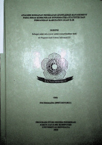 ANALISIS KESIAPAN PENERAPAN KNOWLEDGE MANAGEMENT PADA DINAS KOMUNIKASI INFORMATIKA STATISTIK DAN PERSANDIAN KABUPATEN OGAN ILIR