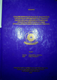 ANALISIS HUBUNGAN PAPARAN ASAP ROKOK LINGKUNGAN (ENVIRONMENTAL TOBACCO SMOKE) SELAMA KEHAMILAN TERHADAP PENURUNAN BERAT BADAN LAHIR (STUDI LABORATORIUM HEWAN UJI:MENCIT)