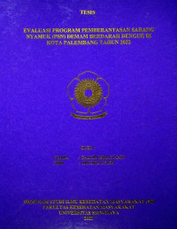 EVALUASI PEMBERANTASAN SARANG NYAMUK (PSN) DEMAM BERDARAH DENGUE DI KOTA PALEMBANG TAHUN 2022