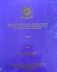 HUBUNGAN KESEPIAN LANSIA DENGAN INTERAKSI SOSIAL PADA LANSIA DI UPTD PANTI SOSIAL LANJUT USIA HARAPAN KITA DI INDRALAYA