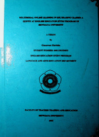 MULTIMODAL ONLINE LEARNING IN EFL READING CLASSES: A SURVEY AT ENGLISH EDUCATION STUDY PROGRAM OF SRIWIJAYA UNIVERSITY