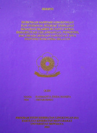 HUBUNGAN SANITASI LINGKUNGAN DAN PERSONAL HYGIENE TERHADAP KEJADIAN SKABIES DI PANTI SOSIAL REHABILITASI GELANDANGAN, PENGEMIS DAN ORANG DENGAN GANGGUAN JIWA PROVINSI SUMATERA SELATAN.