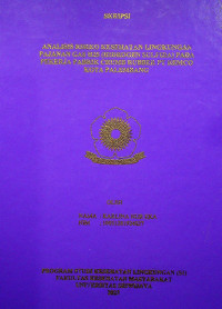 ANALISIS RISIKO KESEHATAN LINGKUNGAN PAJANAN GAS H2S (HIDROGEN SULFIDA) PADA PEKERJA PABRIK CRUMB RUBBER PT REMCO KOTA PALEMBANG.