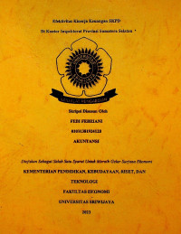 EFEKTIVITAS KINERJA KEUANGAN SKPD DI KANTOR INSPEKTORAT PROVINSI SUMATERA SELATAN.