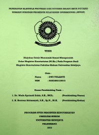 PENERAPAN KLAUSULA PROTEKSI DIRI NOTARIS DALAM AKTA NOTARIS TERKAIT STANDAR PROSEDUR PELAYANAN OPERASIONAL (SPPOP).