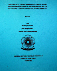 PENGEMBANGAN E-MODUL BERBASIS EXE-LEARNING MATERI NISAN-NISAN KUNO DI KOMPLEK PEMAKAMAN CANDI WALANG PADA MATA PELAJARAN SEJARAH DI SMA NEGERI 1 INDRALAYA