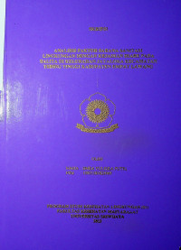 ANALISIS FAKTOR SARANA SANITASI LINGKUNGAN DENGAN KEJADIAN DIARE PADA BALITA DI KELURAHAN JAYALOKA KECAMATAN TEBING TINGGI KABUPATEN EMPAT LAWANG