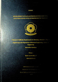 DEVELOPMENT OF MATLAB PROGRAM FOR LIGHTNING LOCATION SYSTEM WITH INTERFEROMETRY METHOD