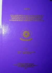PENGARUH MEDIA ULAR TANGGA TERHADAP PENGETAHUAN DAN SIKAP KONSUMSI BUAH DAN SAYUR PADA ANAK SEKOLAH DASAR DI WILAYAH KERJA PUSKESMAS TANJUNG ENIM.
