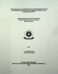 VISUALISASI DATA CAMP SHOLAWAT ANNUR MENGGUNAKAN FRAMEWORK CODE IGNITER (CI) BERBASIS MODEL VIEW CONTROLLER (MVC).