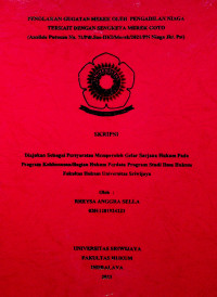 PENOLAKAN GUGATAN MEREK OLEH PENGADILAN NIAGA TERKAIT DENGAN SENGKETA MEREK GOTO (Analisis Putusan No. 71/Pdt.Sus-HKI/Merek/2021/PN Niaga Jkt. Pst)