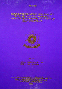 HUBUNGAN PERILAKU, SIKAP, PERILAKU PENCEGAHAN, DAN DUKUNGAN SOSIAL TERHADAP KEJADIAN IMS DAN HIV PADA WARIA DI KOTA PALEMBANG