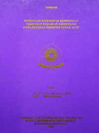 HUBUNGAN INTENSITAS KEBISINGAN TERHADAP KEJADIAN HIPERTENSI PADA PEKERJA INDUSTRI TUSUK SATE.