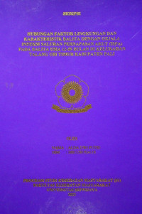 HUBUNGAN FAKTOR LINGKUNGAN DAN KARAKTERISTIK BALITA DENGAN GEJALA INFEKSI SALURAN PERNAPASAN AKUT (ISPA) PADA BALITA USIA 12-59 BULAN DI KELURAHAN TALANG UBI TIMUR KABUPATEN PALI
