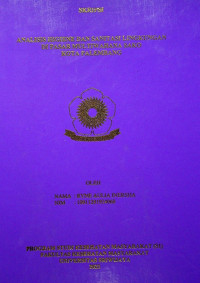 ANALISIS HIGIENE DAN SANITASI LINGKUNGAN DI PASAR MULTIWAHANA SAKO KOTA PALEMBANG