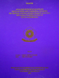 ANALISIS SANITASI DENGAN PERILAKU PERSONAL HYGIENE IBU RUMAH TANGGA DI KELURAHAN 13-14 ULU KECAMATAN SEBRANG ULU II KOTA PALEMBANG