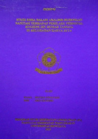 STUDI EHRA DALAM ANALISIS HUBUNGAN SANITASI TERHADAP PERILAKU PERSONAL HYGIENE IBU RUMAH TANGGA DI KELURAHAN KARYA JAYA