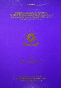 HUBUNGAN KEJADIAN DEFISIENSI ZAT BESI DENGAN KADAR BDNF (Brain-Derived Neurotrophic Factor) ASI PADA IBU MENYUSUI DI KABUPATEN SELUMA