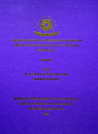 ANALISIS FAKTOR YANG BERHUBUNGAN DENGAN KELELAHAN KERJA PEGAWAI PT PLN (Persero) KERAMASAN