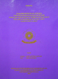 ANALISIS HUBUNGAN ANTARA FAKTOR LINGKUNGAN DAN FAKTOR PERILAKU MASYARAKAT TERHADAP KEJADIAN MALARIA DI DAERAH TALANG JAWA KABUPATEN LAHAT.