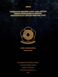 PENERAPAN METODE CANNY PADA SISTEM SORTIR BERDASARKAN BENTUK MENGGUNAKAN LENGAN MEKANIS 3 DOF. 