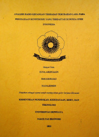 ANALISIS RASIO KEUANGAN TERHADAP PERUBAHAN LABA PADA PERUSAHAAN KONSTRUKSI YANG TERDAFTAR DI BURSA EFEK INDONESIA.