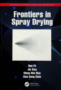 Frontiers in Spray Drying