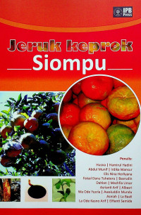 Jeruk Keprok Siompu